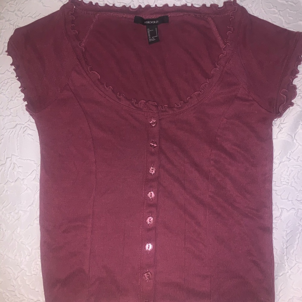 Buttoned Tee